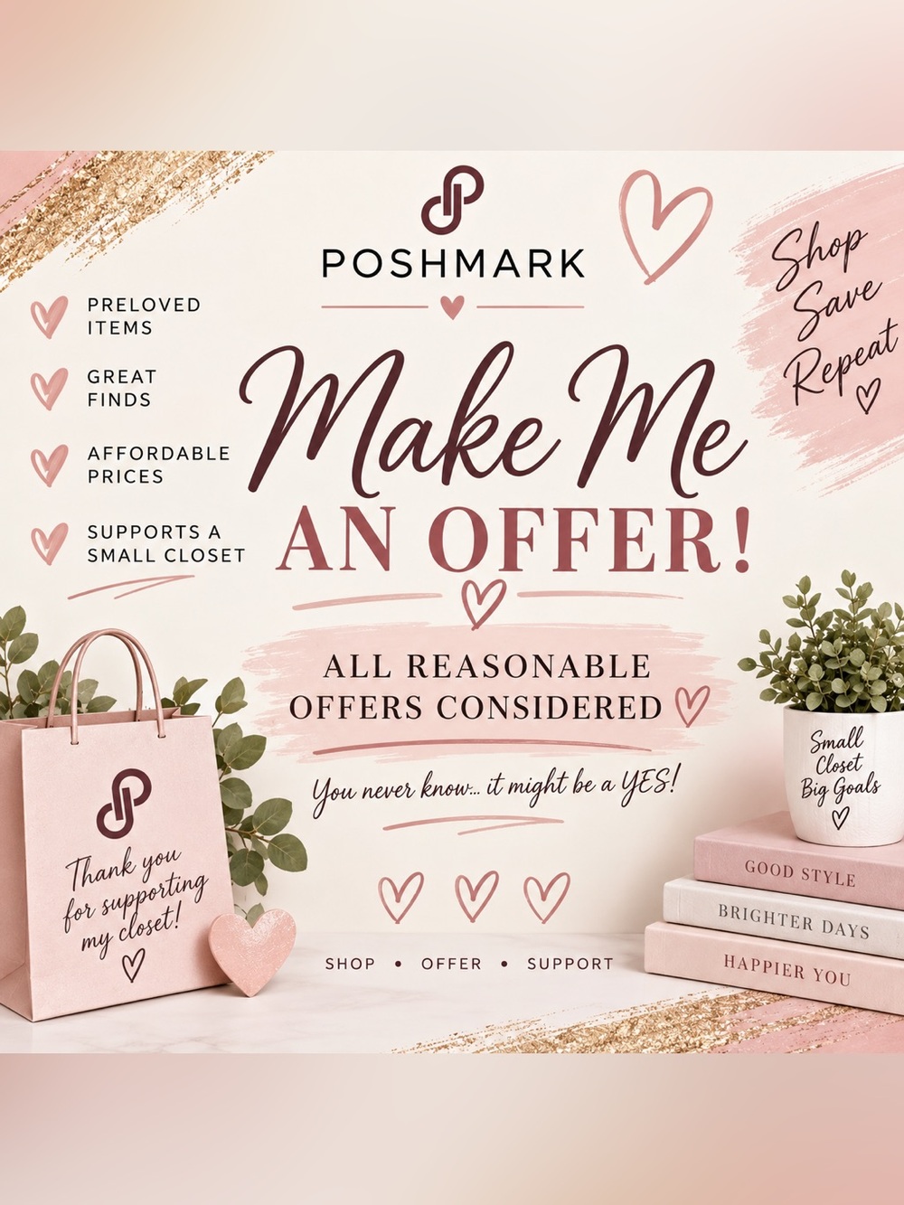 'Make Me An Offer' You want it I don’t, All reasonable offers will be accepted.